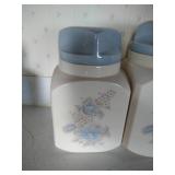 (3) Vintage Kitchen Cannisters