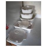 Lot of Corning Ware Dishes