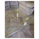 Glass & Metal Coffee Table