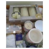 Large Lot of Candles & Candle-Making Items