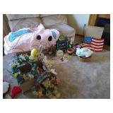 Large Lot of Seasonal Decor - Mostly Spring