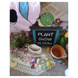 Large Lot of Seasonal Decor - Mostly Spring
