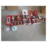 Large Lot of Christmas Ornaments - Mostly Hallmark