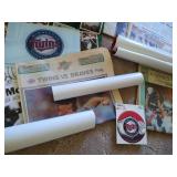 Minnesota Twins Lot - Newspapers, Posters, Cutting Board, Etc