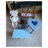 Several Small Pieces of Doll Furniture