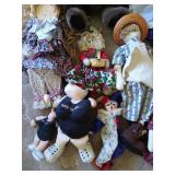 Large Lot of Dolls - Many Handmade