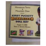 2000 Kirby Puckett SGA Bobblehead - 1st Year Bobblehead!