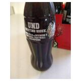 (6) Unopened 2001 Fighting Sioux Football Champions Coke Bottles