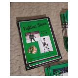 (34) Fighting Sioux Hockey Programs from the 1990s