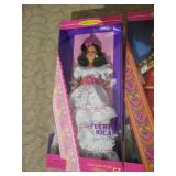 (3) Barbie Dolls of the World - Poland, Russia, Puerto Rico