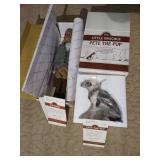 (2) 1993 Hamilton Collection Little Rascals Dolls in Boxes - Stymie & Pete the Pup