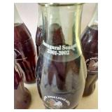 (6) Unopened 2001-02 Fighting Sioux Engelstad Arena Coke Bottles