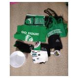 UND Fighting Sioux Lot - Purse, Hankies, Mug, Etc