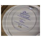 Princess Diana Collectible Lot - Plates, Figurine, Magazines