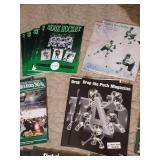 Lot of (28) Fighting Sioux Hockey Programs - Mixed Years