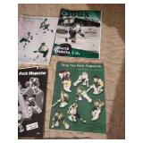 Lot of (28) Fighting Sioux Hockey Programs - Mixed Years