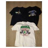 (3) Fighting Sioux Tshirts