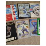 Variety of Vintage Fighting Sioux Magazines - Playoffs Programs, Yearbooks, Etc