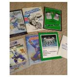 Variety of Vintage Fighting Sioux Magazines - Playoffs Programs, Yearbooks, Etc