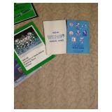 Variety of Vintage Fighting Sioux Magazines - Playoffs Programs, Yearbooks, Etc