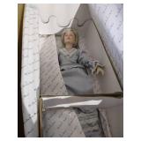 Danbury Mint "Wedding Day Final Touches" Bride & Mother Doll Set