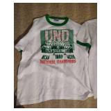 (2) 1987 Fighting Sioux Hockey Championship Tshirts