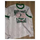 (2) 1987 Fighting Sioux Hockey Championship Tshirts