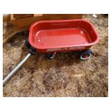(2) Doll Wagons - Wood & Metal Radio Flyer