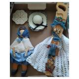 (2) Trays of Misc - Decor, Etc