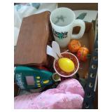 (2) Trays of Misc - Decor, Etc