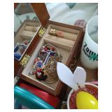 (2) Trays of Misc - Decor, Etc