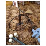 (2) Doll Tricycles & Lamppost