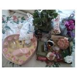 Large Misc. Lot - Spa Set, Decor, Etc