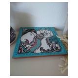 Shelf of Native American Items