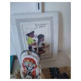 Shelf of Native American Items