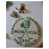 Large Lot of Pins/Buttons - Some Nice Sioux Ones