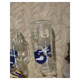 Large Lot of Twins/Vikings Cups & Glasses