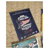 (6) Hockey Magazines/Books - Includes "Fight On Sioux"