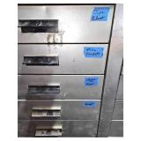 metal drawer with 2x4 base