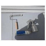 paint sprayer and roller