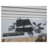 power strip and server box