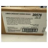 H. 11lbs (613ct Approx.) Lemon Crescent Cookie Dough