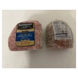 E. 4.95lbs Smithfield Sliced Boneless Ham-Maple Flavored