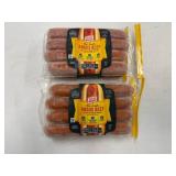 F. 2x 15oz Angus Beef Uncured Beef Franks