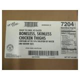 G. 5lbs Boneless Skinless Chicken Thighs