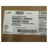 G. 5lbs Boneless Skinless Chicken Thighs