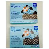 MM. 2x 12ct-Family Size Good & Gather Organic Baked Snack Bars-Cookies & Crme-7/2025