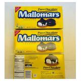 MM. 3x 18ct Nabisco Mallomars Cookies