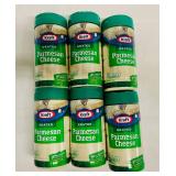 6x 8oz Kraft Grated Parmesan Cheese