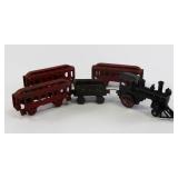 Antique Cast-Iron Train Set